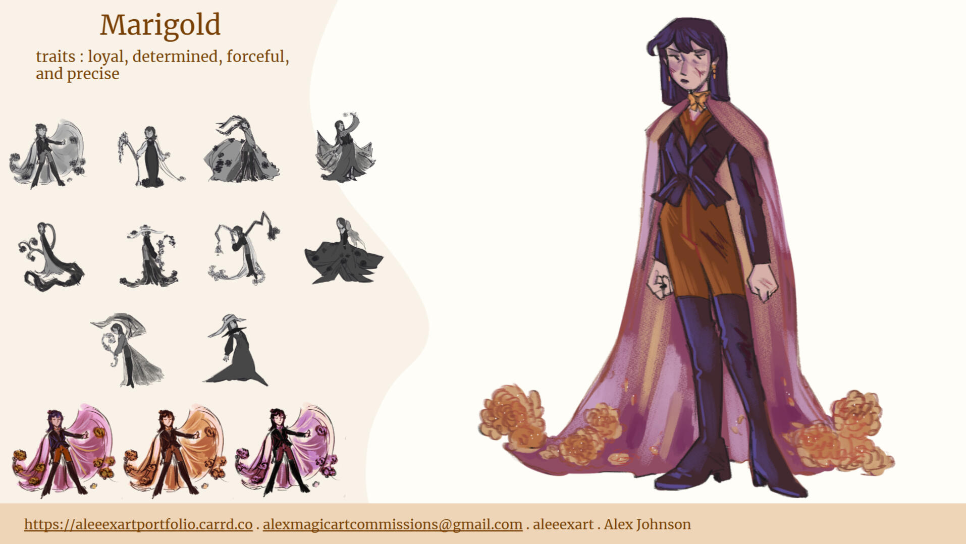 Character Sheet - Marigold