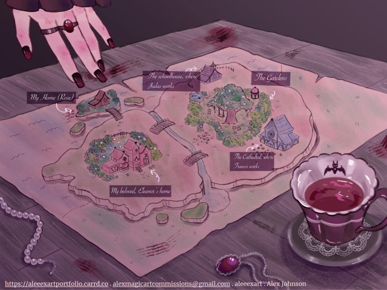 The Map of Sleepy Gardens